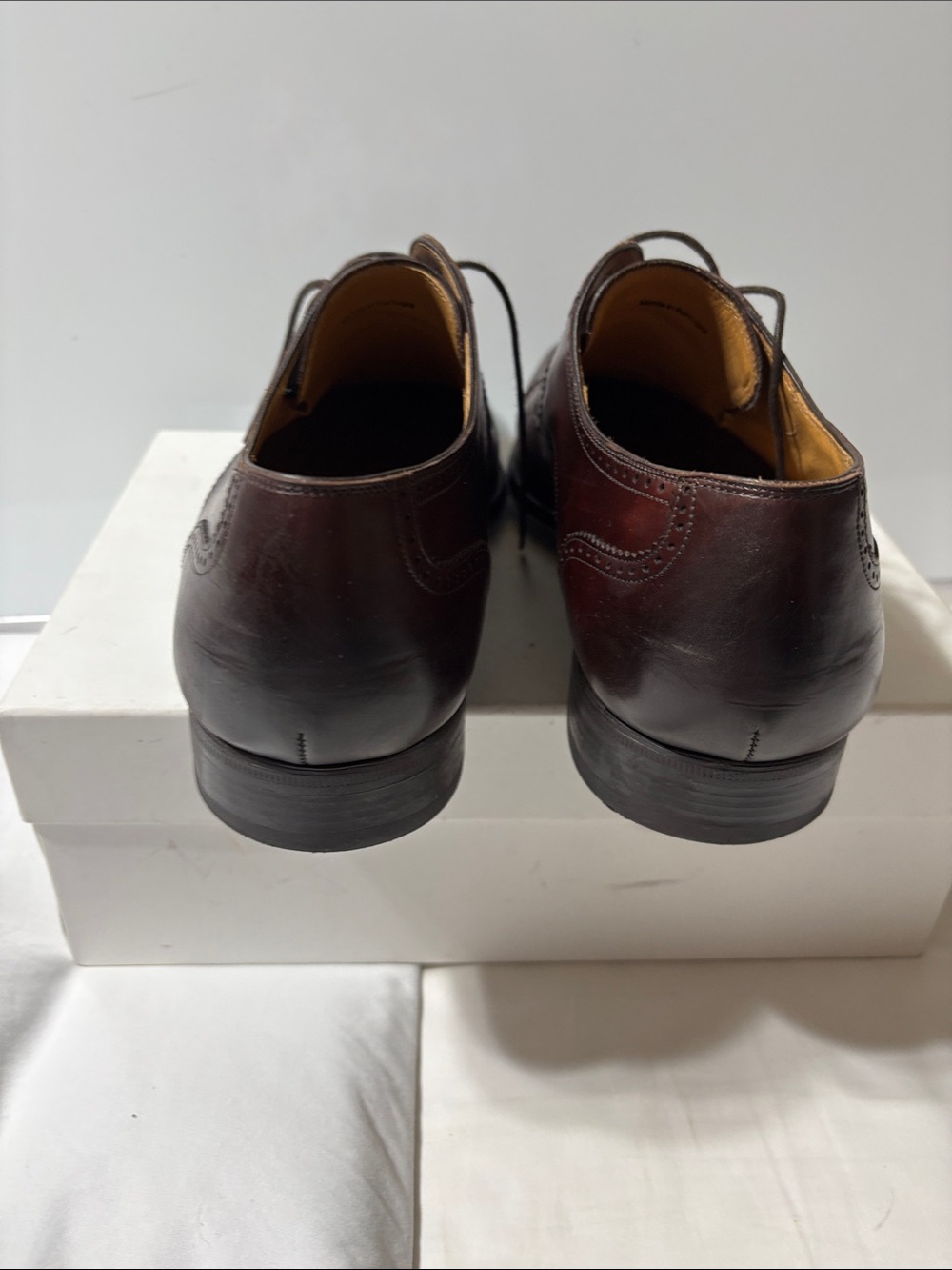 Magnanni Men’s Oxfords Leather Derby Shoes. Made in Portugal. EUC - Picture 6 of 11
